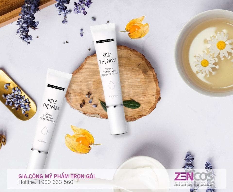 gia công kem trị nám