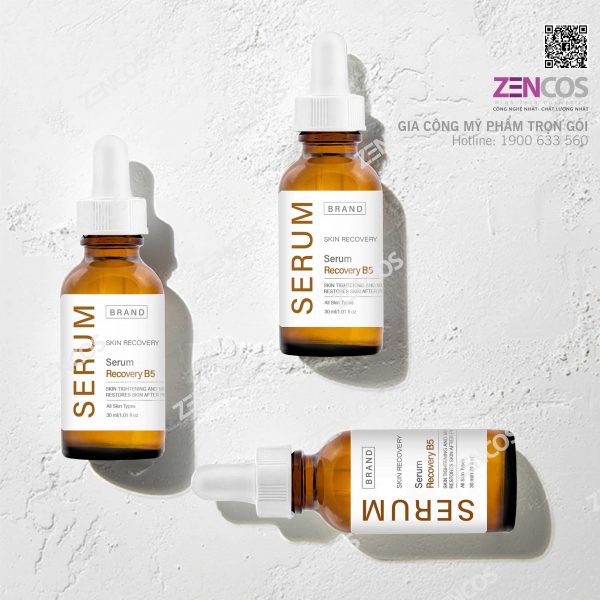 gia công serum phục hồi b5