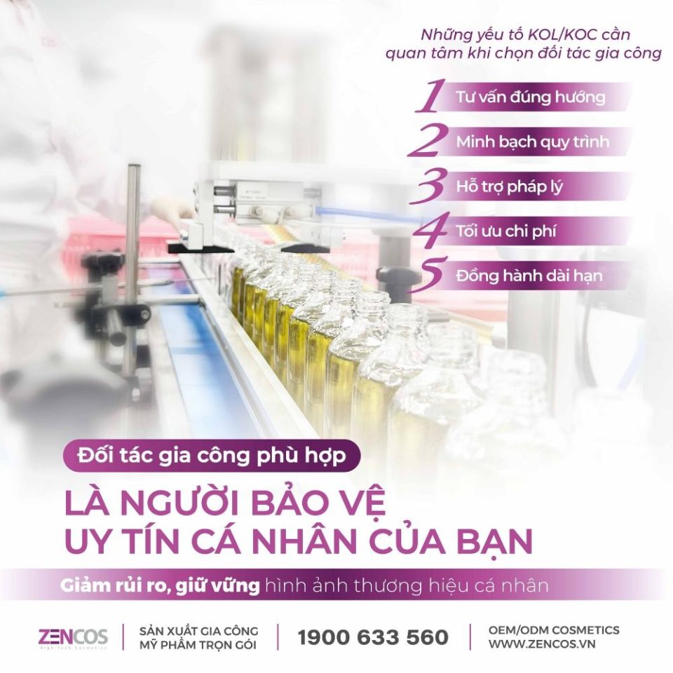 tieu-chi-chon-doi-tac-gia-cong-my-pham-cho-kol-koc